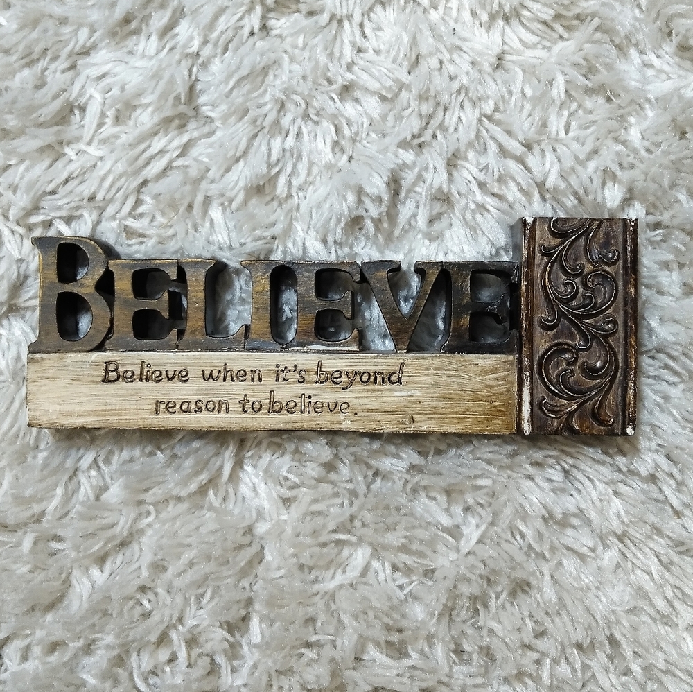 Believe Figurine